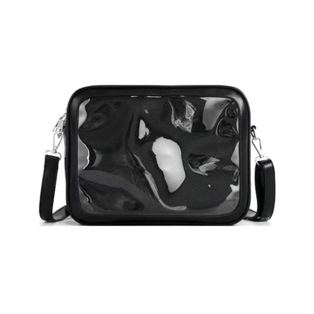 Cotton Doll Bag Solid Color Itabag PU Shoulder Bag Creative Transparent Bags Men