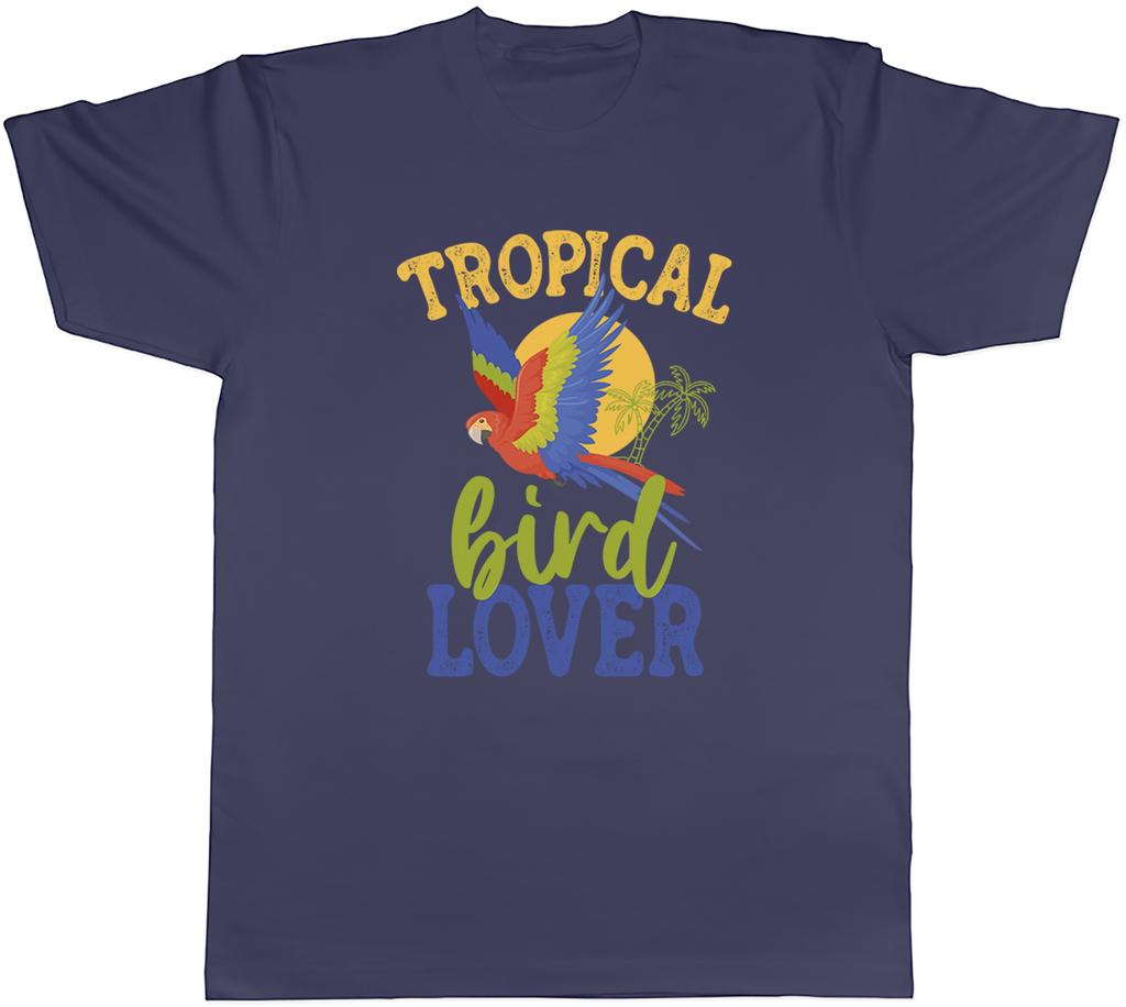 Tropical Bird Lover Parrot Mens TShirt Tee Gift Top