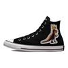 Jean-Michel Basquiat x Chuck Taylor All Star High Диспенсер для конфет Унисекс Кроссовки Черный Мульти Белый 172586C