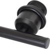 Lampe à suspension - NETTLIFE - 4x E27 - Noir - Métal - Ø77 x H120 cm