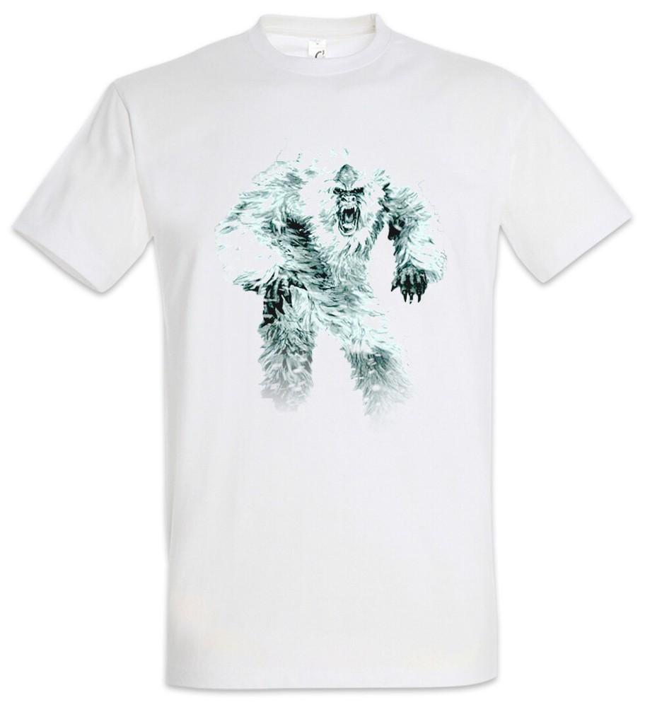 Yeti I Men's T-Shirt Snowman Monster Bigfoot Creature Sasquatch Nepal