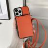Zipper Wallet Crossbody Phone Case IPhone 15 Pro Max 14 16 Lychee Texture Protective Cover Women