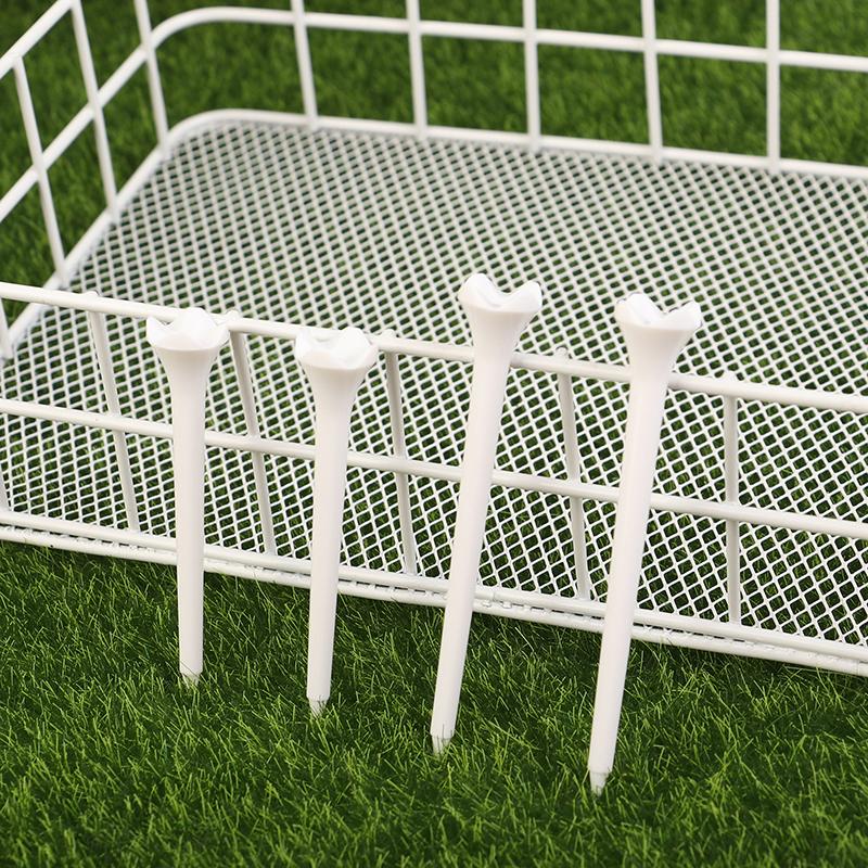 10 шт. 70 мм 83 мм длина профессиональная тройка пластиковые тройники для гольфа 4 когтя прочные пластиковые тройники для гольфа аксессуары для гольфа для игроков в гольф