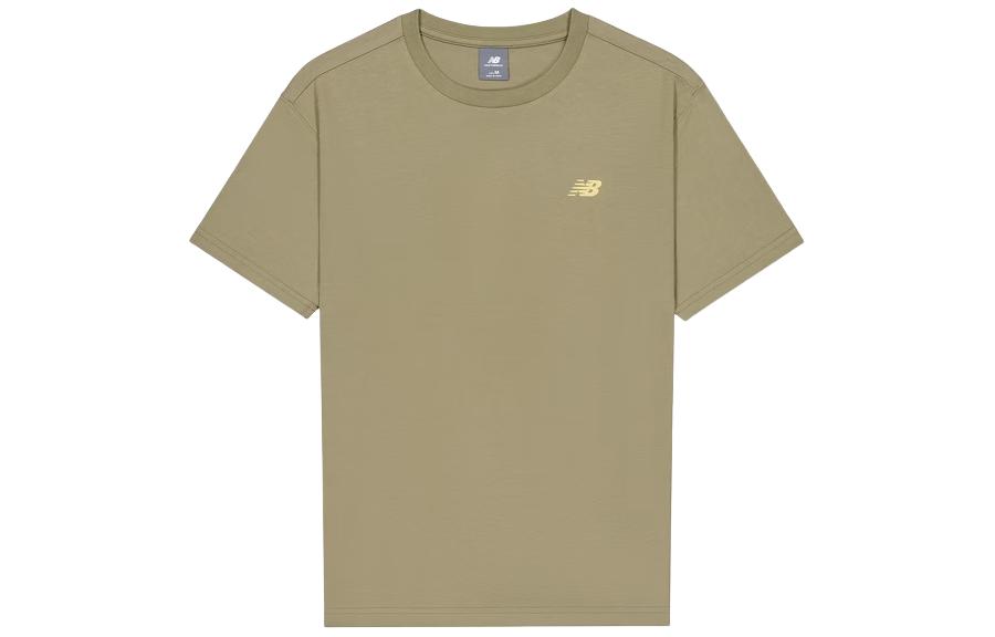 New Balance Мужская футболка New Balance NB Оливково-зеленая AMT41362-CGN