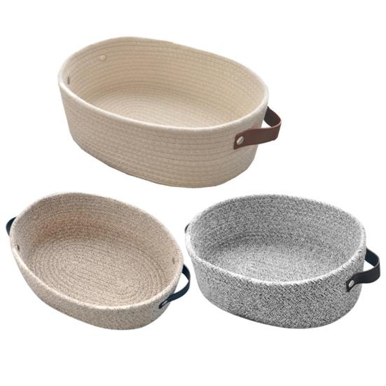 Настольная корзина для хранения хлопчатобумажных игрушек, держатель для косметических мелочей, органайзер, коробка