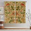 Шторы с художественным узором, затемняющие шторы для спальни, роскошные шторы для гостиной, салон, 2 шт., для дома и декора, жалюзи, жалюзи
