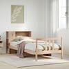VidaXL Bunk Bed Without Mattress 75x190 Cm Solid Pine Wood 3322291