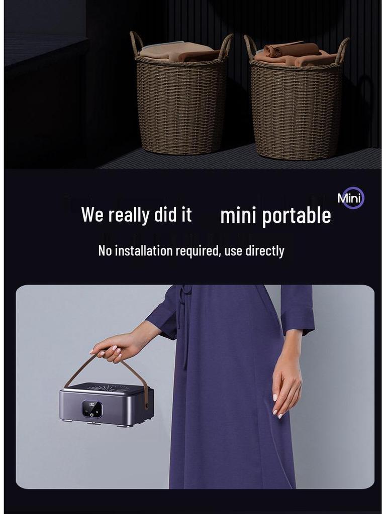 Smart Foldable Mini Clothes Dryer for Quick Drying Baby Clothes and Dormitory Use
