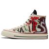 1970-е x Come Tees Chuck Taylor All Star Унисекс Высокие Кеды Трендовые Универсальные Белые Красные 173121C