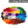 200 Pcs 54200 Slope 30 1x1x2/3 Brick High-Tech Changeover Catch For Building Blocks 50746 Parts Educational Toys Children Gifts