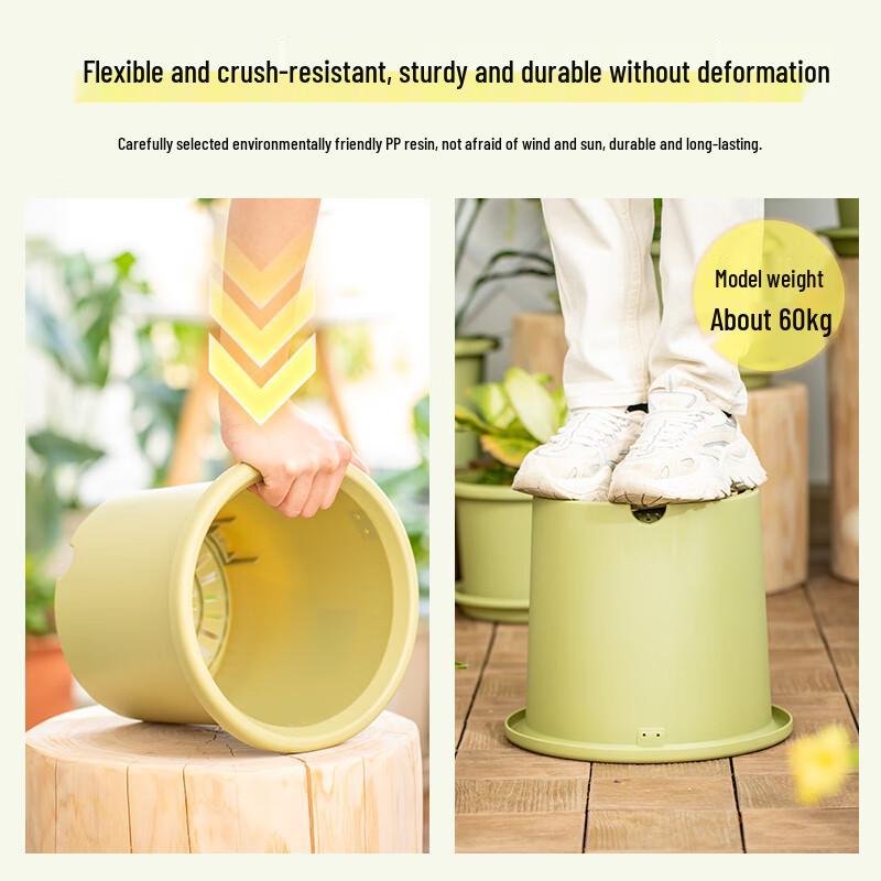 IRIS Resin Deep Pot Planter for Gardening