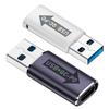 Адаптер QC 4.0 USB 3.1 - PD Type-C, адаптер USB A - C, разъем для кабеля зарядного устройства, USB3.1 10 Гбит/с, USB-адаптер для зарядки ноутбука