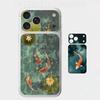 Премиальная наклейка-обертка «Счастливый карп» для iPhone 17 Pro/Max, Защитная декаль для задней рамки и камеры (Не чехол)