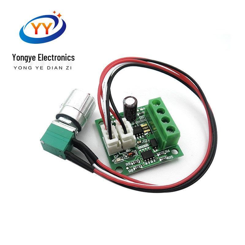 PWM DC Motor Speed Controller 1803BKW: 1.8V-12V, 2A Speed Control Switch