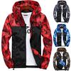 Mens Outdoor Waterproof Jacket Coat Sports Casual Hoodie Tops Light Rain Coat