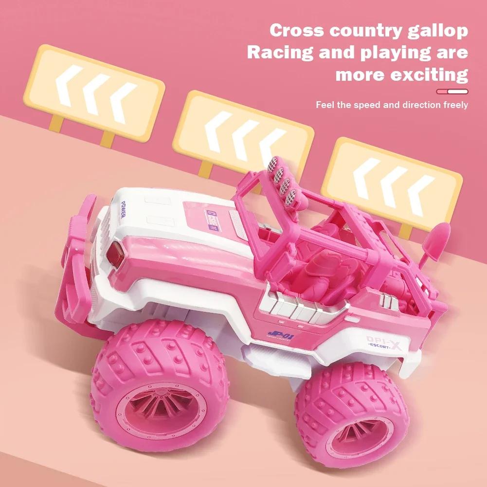 2.4G 1/12 Rc 4Ch Large Off-Road Climbing Car Lights Car High Speed Electric Remote Control Vehicle Kids Toys Boys Girls Gifts