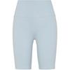 Однотонные повседневные велосипедные шорты с высокой посадкой женские шорты светло-голубые FN3207-440