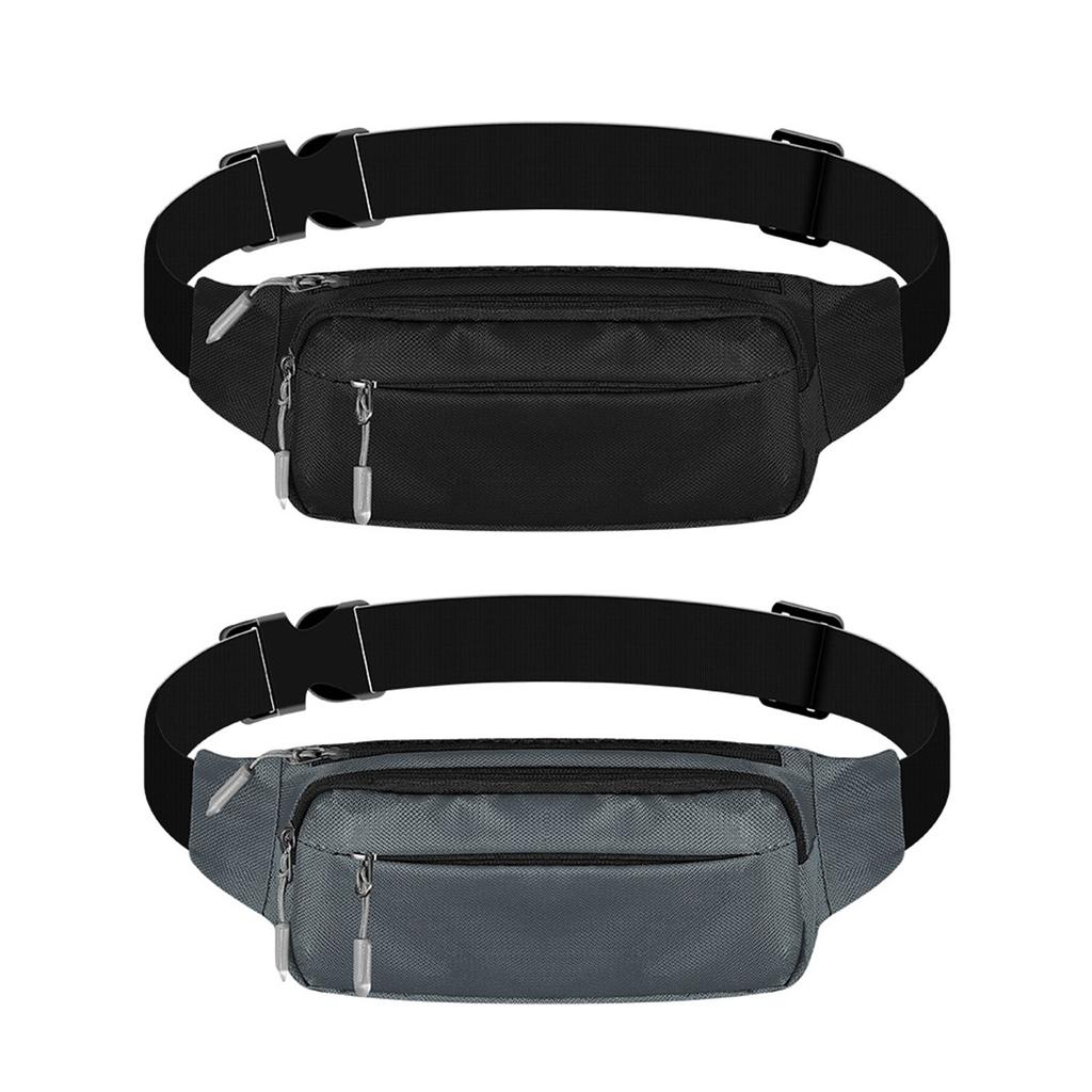 Large Capacity Waist Bags with Adjustable Strap Unisex Shoulder Bags Phone Pouch for Outdoor Travel Hiking Women and Men