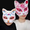 BHBL 15 шт. DIY Белые Бумажные Маски Кошки с Акриловыми Красками - Ручная Роспись Персонализированные Маски для Танцевальных Вечеринок, Праздников