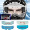 New 1/4pcs Motorcycle Helmet Transparent Anti-fog Rain Film High-definition Helmet Lens Durable Nano-coating Stickers Parts