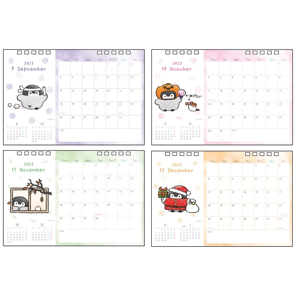 Канцелярия Sunstar 2023 Настольный календарь S8519781 Коупен-чан