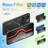 Телефон Pova7 Pro: Память 16+1 ТБ, HD-экран 7,3 дюйма, Эксклюзив для трансграничной торговли.