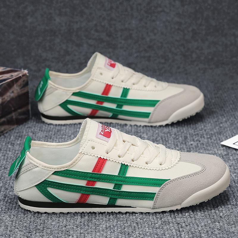 Новая мужская обувь Форрест Гамп Универсальные маленькие белые кроссовки Мужская ретро мода в стиле athleisure Трендовые слипоны на одной подошве tênis