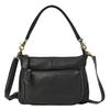 Genuine Leather Shoulder Bag Crossbody Leather Handbag 2WAY Ariel Black [Notre Favorie] Women's (Gold Hardware)