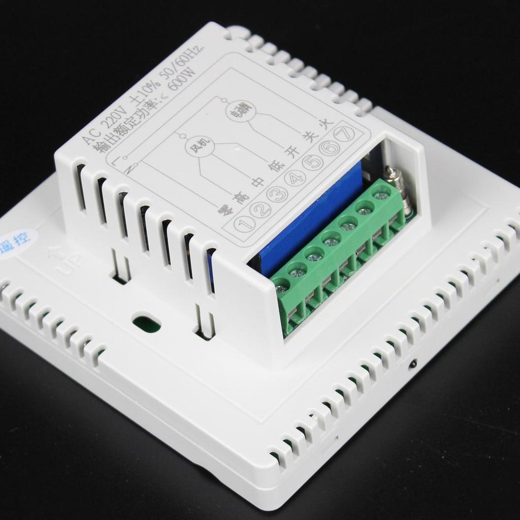 ЖК-дисплей Смарт-термостат для систем центрального кондиционирования и фанкойлов