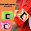 Soccer Captain Armband Adjustable Captain "C" Arm Band Elastic Soccer Basketball Player Bands for Adults Youths