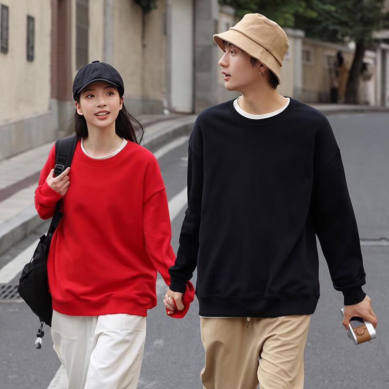 Yiliteng Unisex Custom Logo Round Neck Sweatshirt