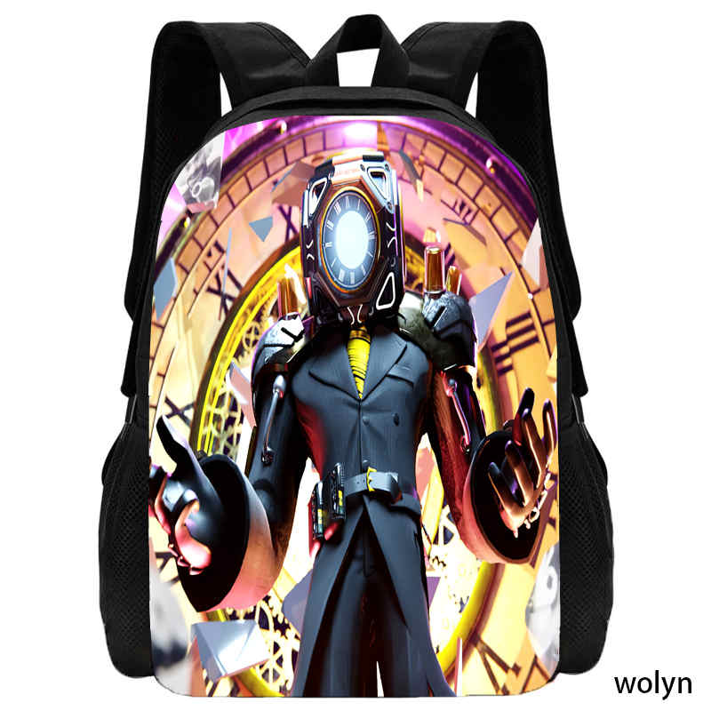Новинка Skibidi Туалет Рюкзак Titan Speakerman Детские сумки Мальчик Школьная сумка для детей Рюкзак Аниме Дорожный рюкзак