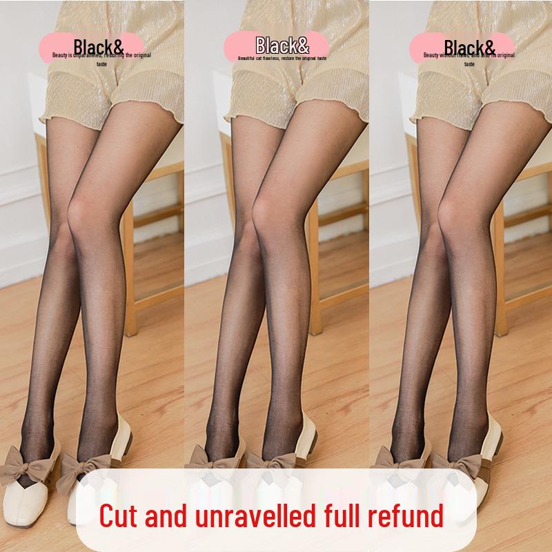 Женские ультратонкие колготки телесного цвета, устойчивые к зацепкам