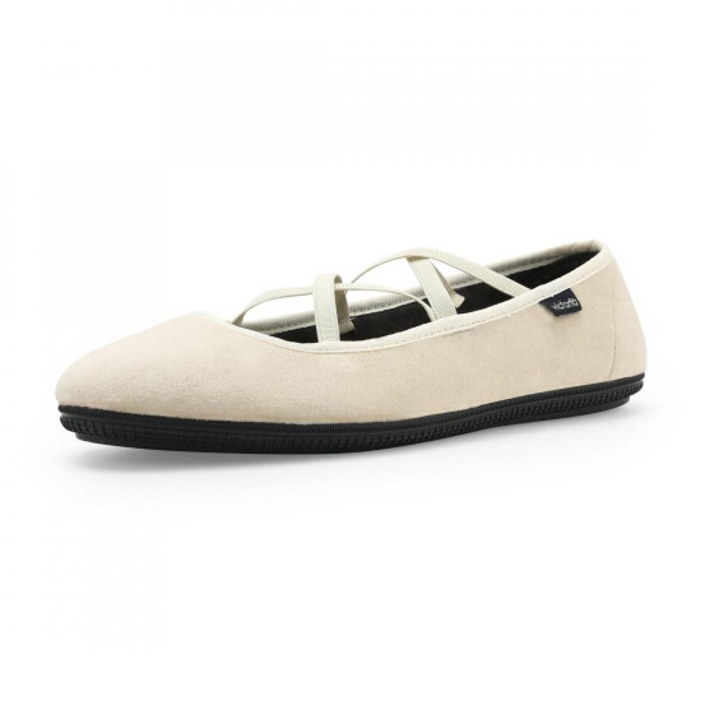 Victoria Shoes Victoria Oda Ballerina X Strap 1049923 Cotton