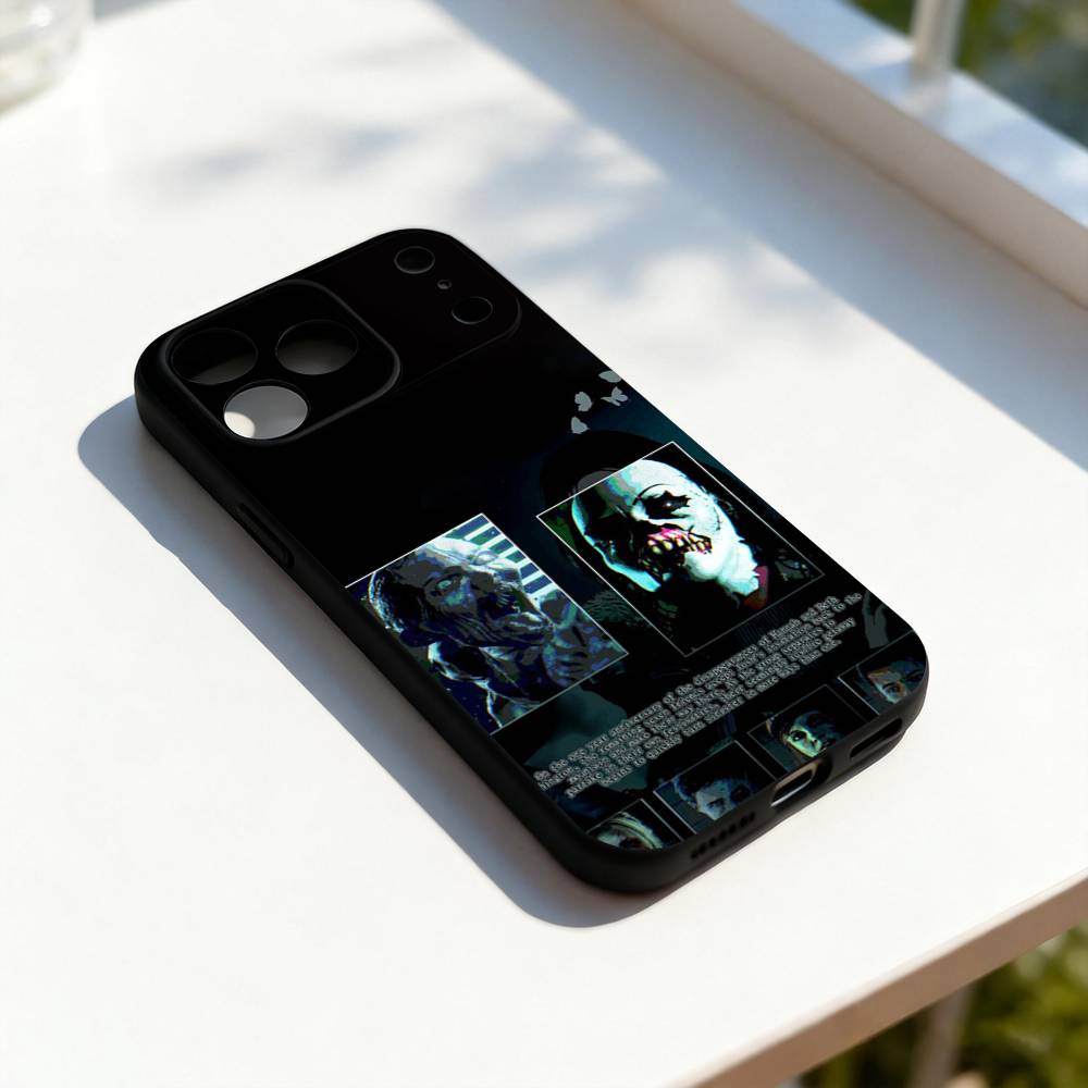 Крутая игра U-Until D-Dawn для iPhone 17,16,15,14,13,12,11,Pro,Max,Plus,E,SE4,Air,Mini Черный Мягкий Чехол для Телефона