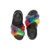 Dr. Martens Кожаная Ткань Модная Пряжка Толстая Подошва Сандалии Женские Сандалии Черные 27348889