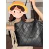 Fashionable Diamond Big Junction Tote Bag Commuting Versatile Shoulder Bag Underarm Bag Women