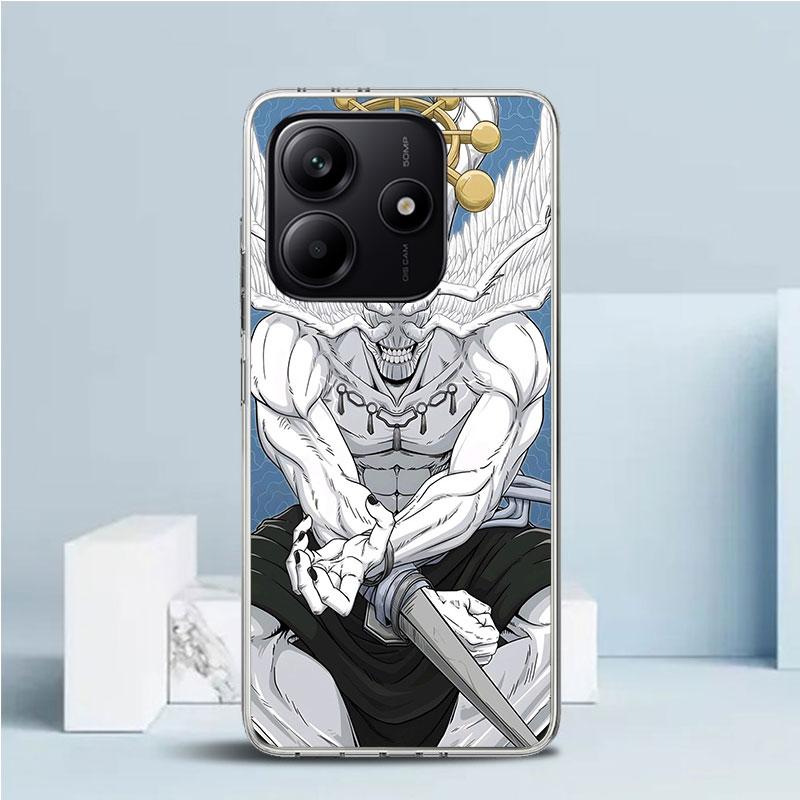 Чехол для телефона Kaisen J-Jujutsu Sukuna Mahoraga для Xiaomi Redmi Note 15 14 14S 13 12S 12 Pro Plus 11S 11 11T 11E 10S 10 + Мягкий ТПУ