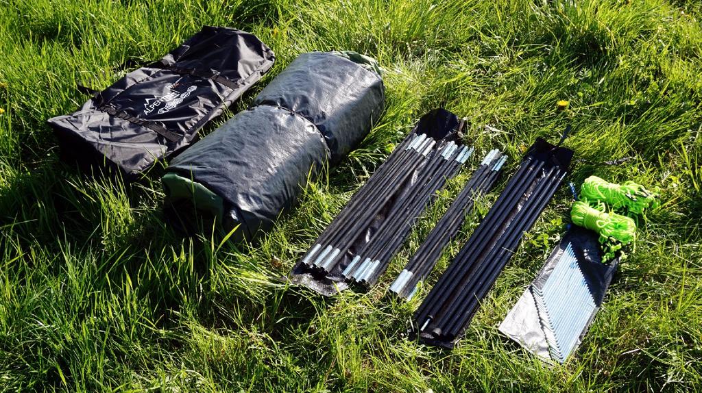 AlpenTent Tour 5 XXL Large 5-person tent 16m2