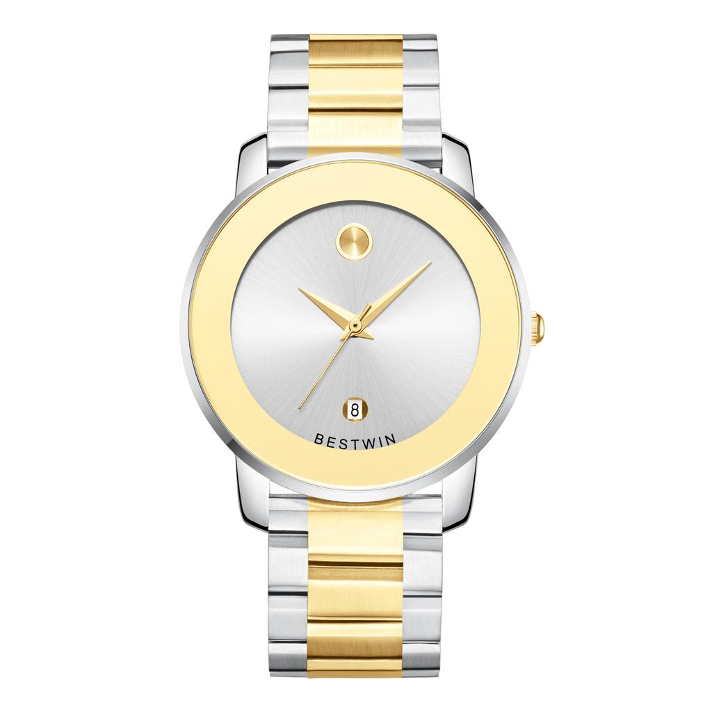 Ultra Thin Men's Quartz Watch Fashion Simple Light Luxury Male Wristwatch For Daily Wear Business Casual Outdoor Activities