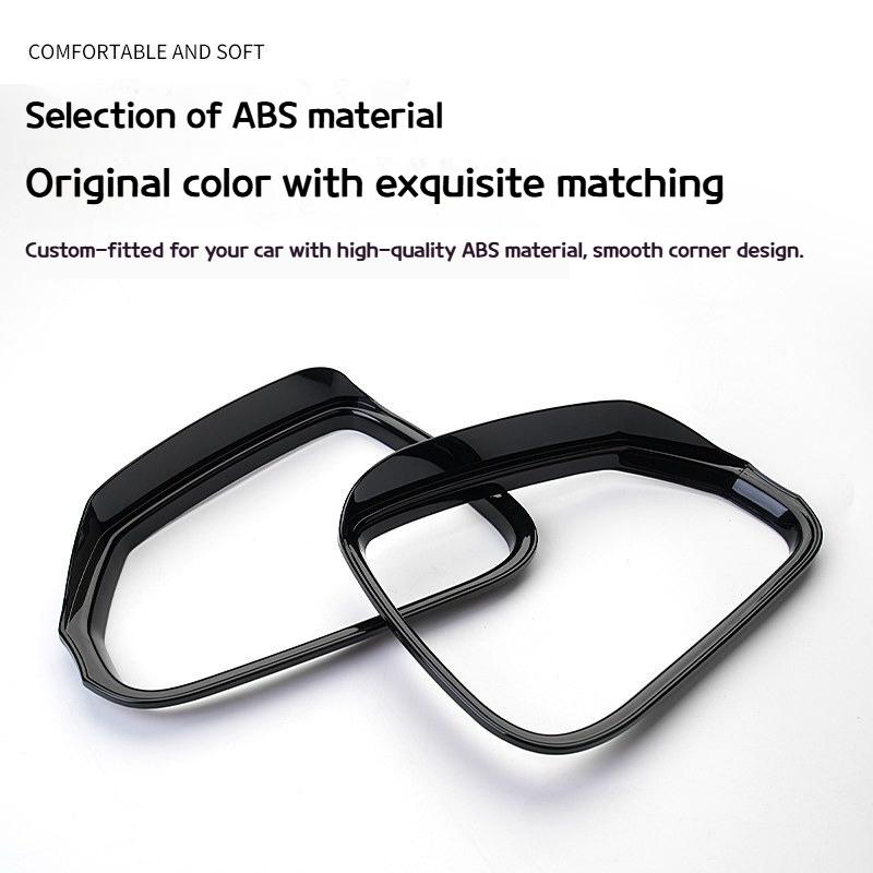 For BMW X3 5 Series i5 G45 G60 2024-2025 Side-view mirror rain-proof frame reversing cover reflective platedecorative appearance