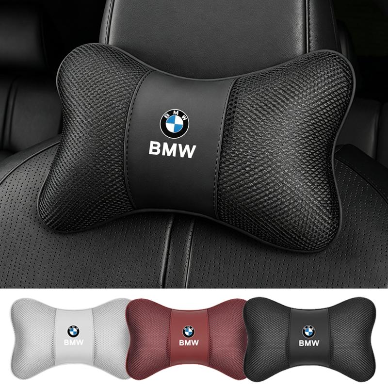 CXVA5 Автомобильная подушка-подголовник на сиденье из ледяного шелка для BMW Performance F30 E90 E46 E60 X7 Автомобильный интерьер Съемный моющийся Брелок-подголовник