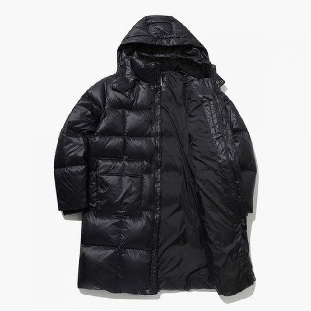 Le Coq Sportif Унисекс Длинный пуховый жилет Черный Qp423fdjo2