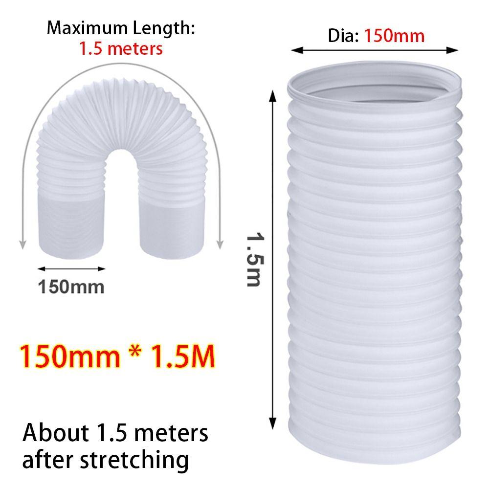 1Pcs Telescopic Exhaust Pipe Air Conditioning Accessories Duct Outlet Tube