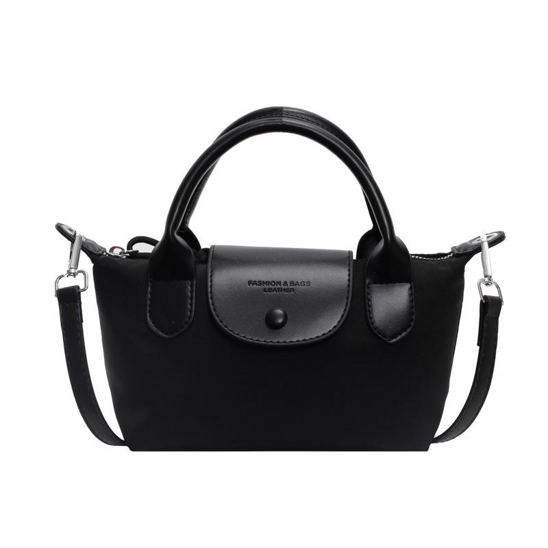 2026 spring simple casual handbag bag women's niche feeling dumpling bag commuter versatile messenger bag