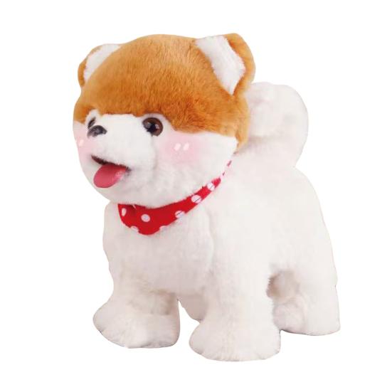 1 Set Kids Electronic Plush Dog Toy with Pet Care Accessories Walking Interactive Puppy Rabbit Cat Plushie Toy Toddlers Boys Girls Educational Toy