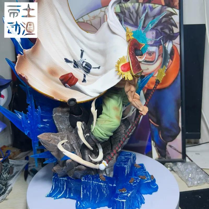 Фигурки One Piece Модель 40 см Дх Эдвард Ньюгейт Фигурка Действия Статуя ГК Белоус Фигурка Периферийные Игрушки ПВХ Коллекционные Куклы
