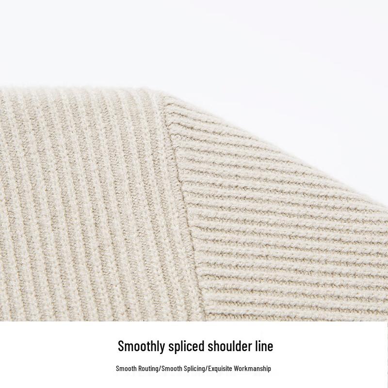 Hodo Men's Henley Collar Pullover Sweater