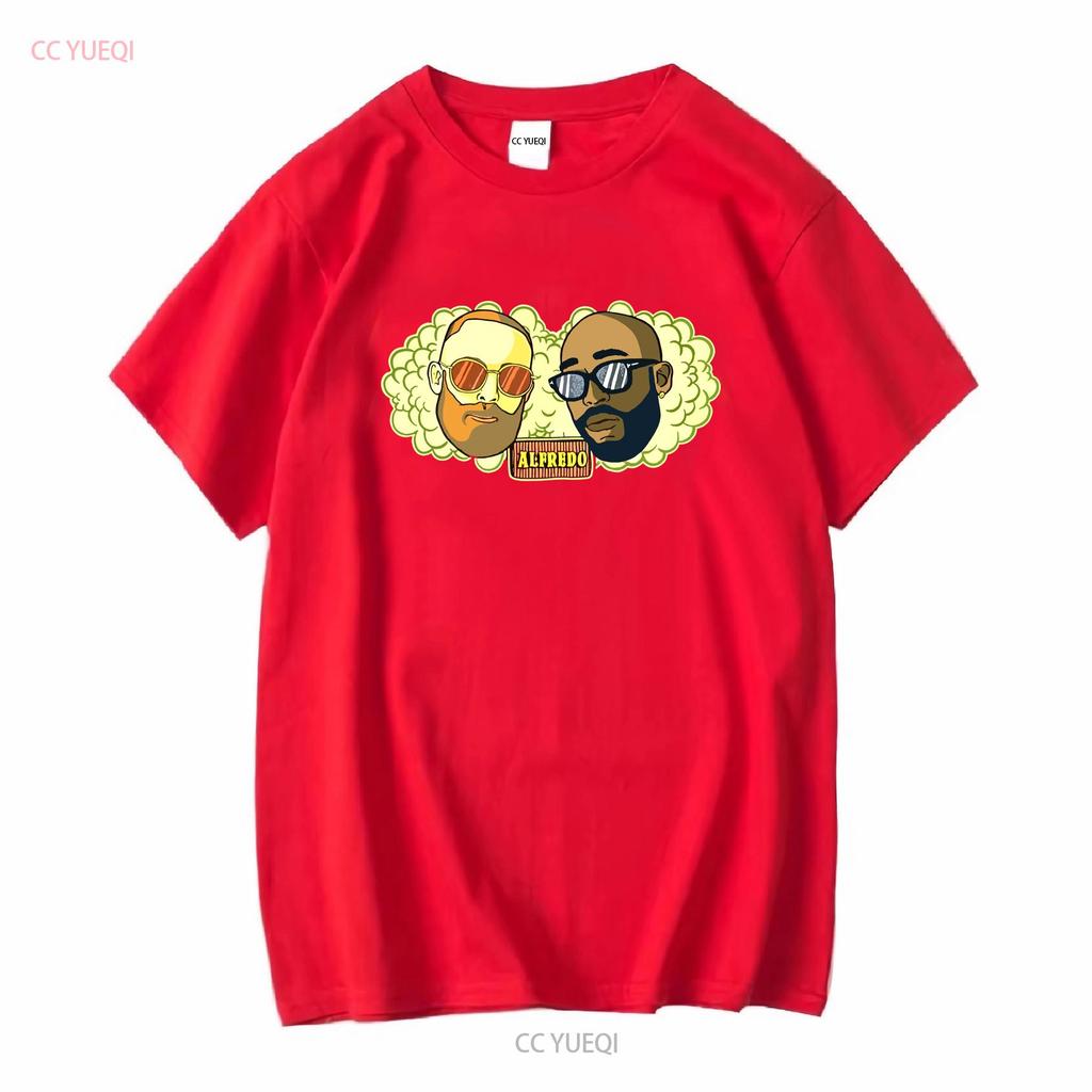 Футболка Freddie Gibbs x The Alchemist Alfredo Размер L Cheech Chong Flip винтажная Стирка Дышащая Эластичная Повседневная уличная одежда
