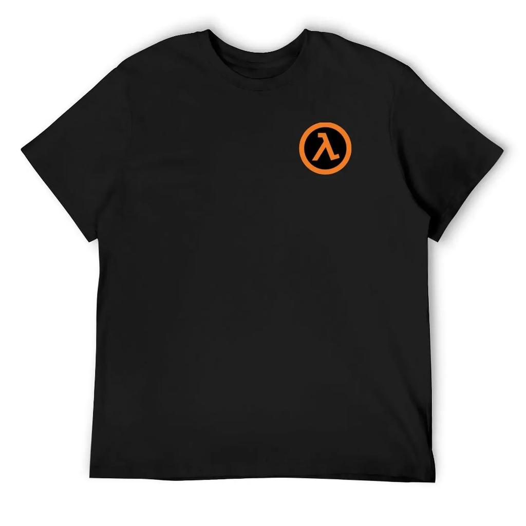 Футболка Half Life Lambda Одежда Больших Размеров Животный Принт Для Мальчиков Графические Рубашки Мужские Женские Футболки